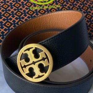 Tory Burch Reversible Logo Belt